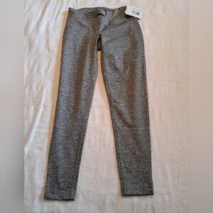Jockey Sport Performance women's size Small gray honeycomb leggings, NWT